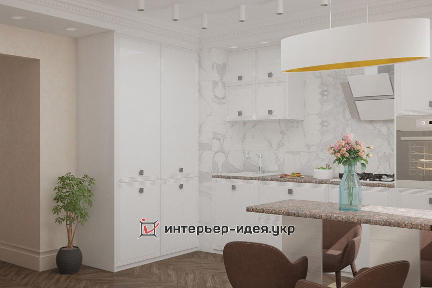 Дизайн кухни в стиле нео-классика