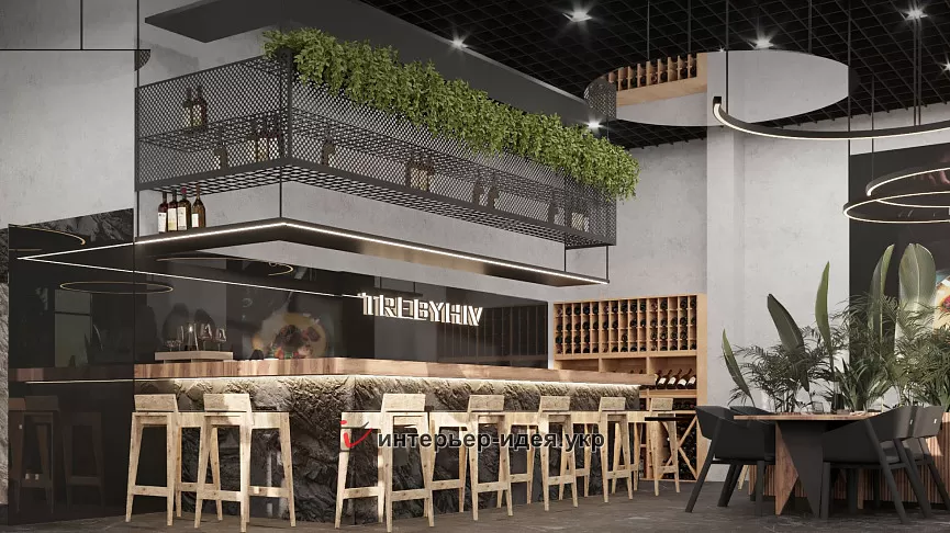 Дизайн ресторана в с. Требухов Киевской области
