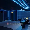 Ресепшн и зона ожидания в клубе виртуальной реальности