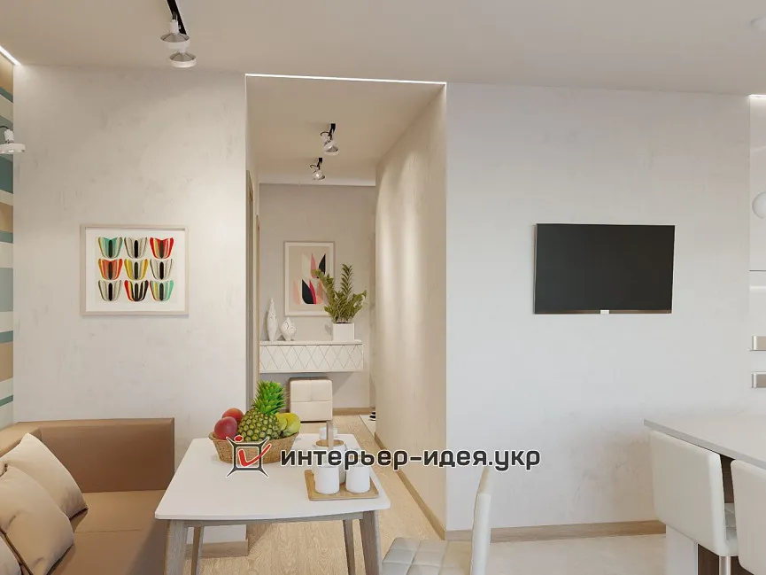 Дизайн кухни с полуостровом и обеденной зоной