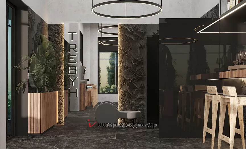 Дизайн ресторана в с. Требухов Киевской области