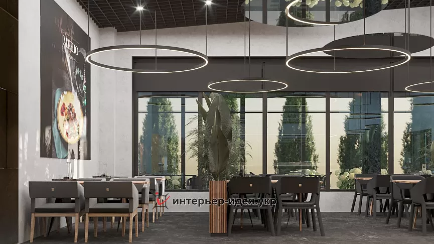 Дизайн ресторана в с. Требухов Киевской области