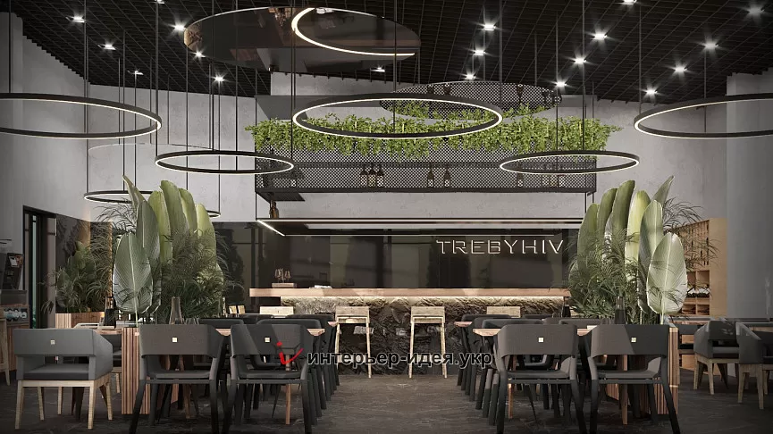 Дизайн ресторана в с. Требухов Киевской области